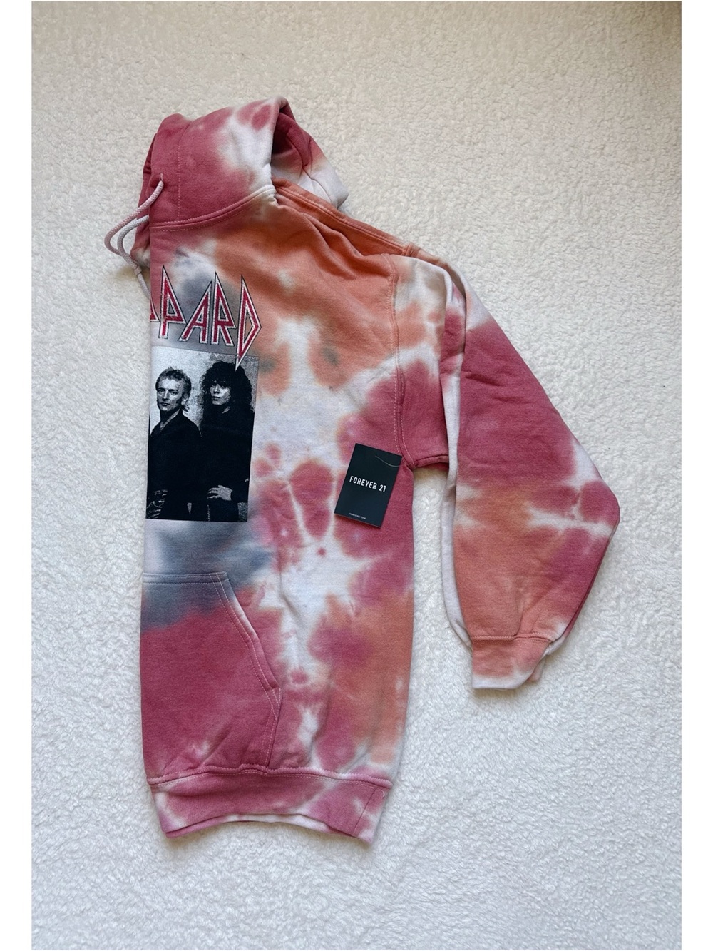 NEW Forever 21 Def Leppard Band Hoody